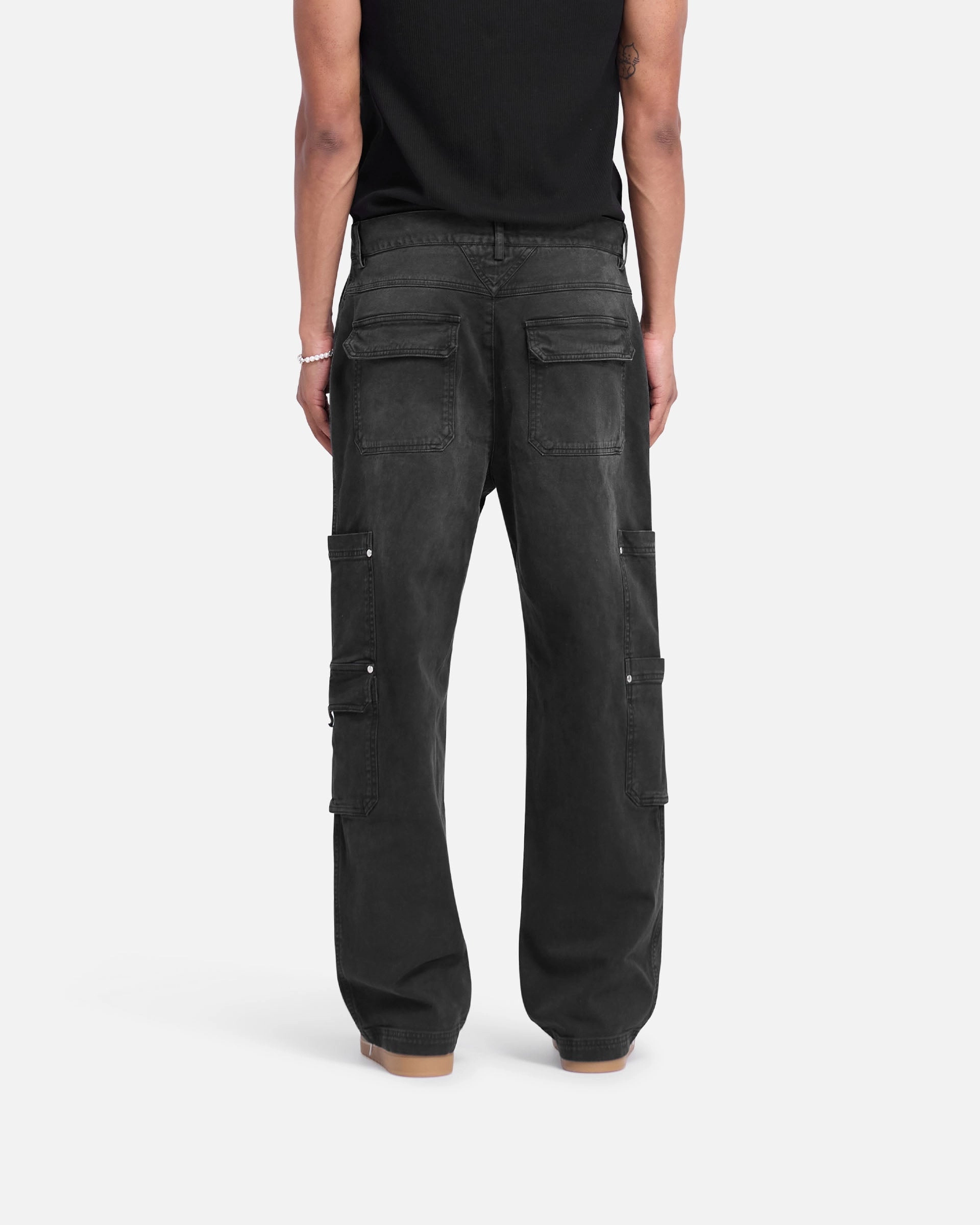 Workshop Pant - Washed Black Windproof Membrane