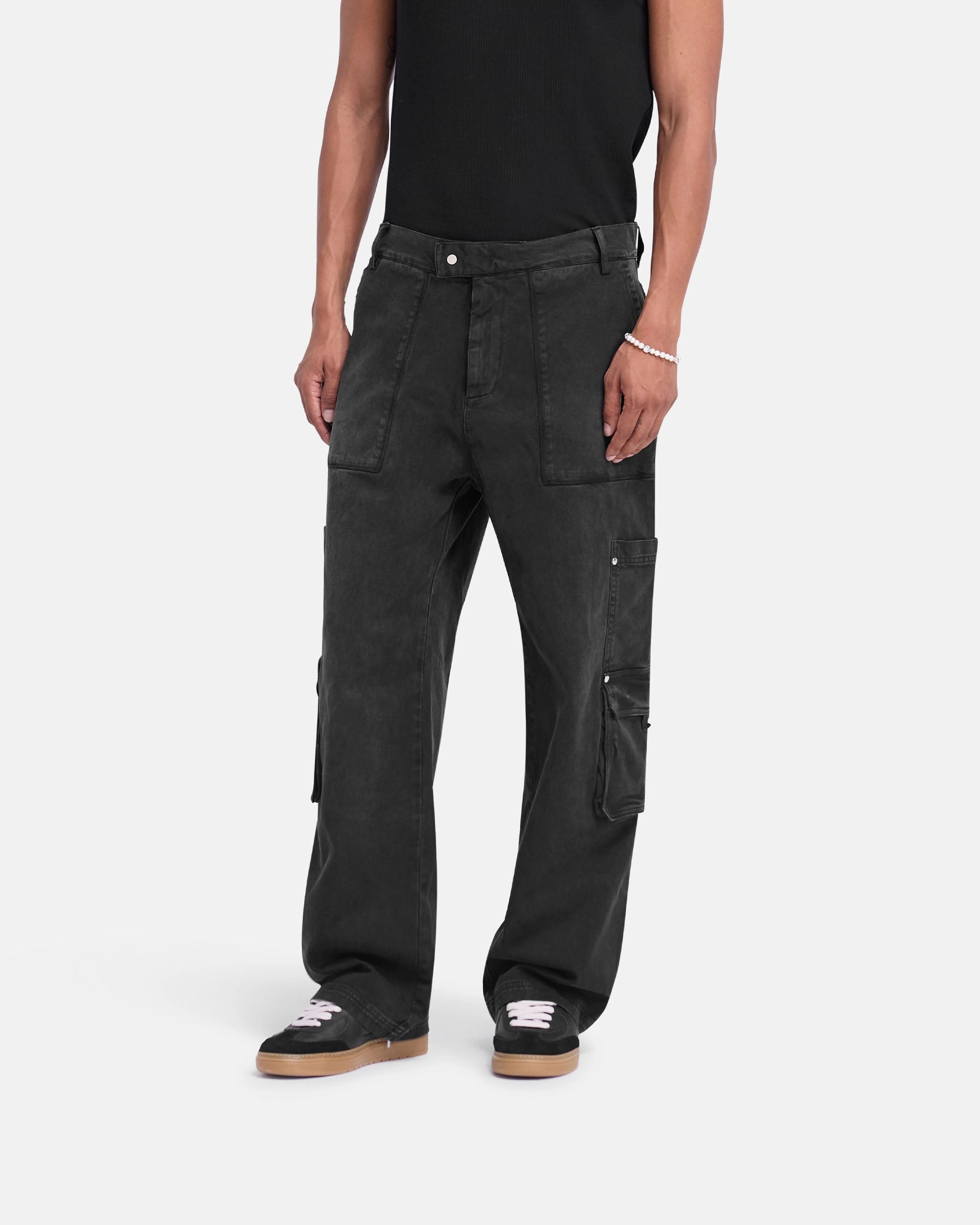 Soft Structure Workshop Pant - Washed Black