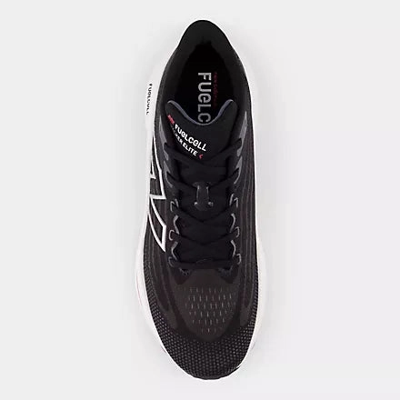 New Balance Fuel Cell Walker Elite (Men's) - Black Red Breathable Airflow Net Marathon Preparation