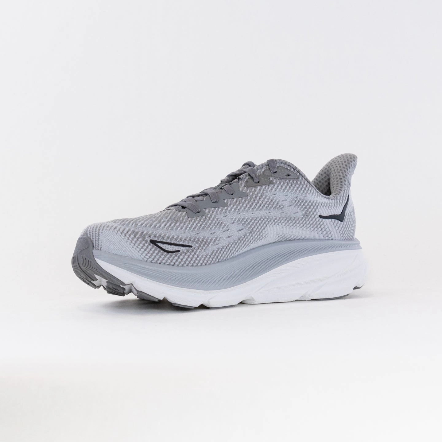 Hoka Clifton 9 Wide (Men's) - HMBC reflective shoe element Bounce Back Midsole