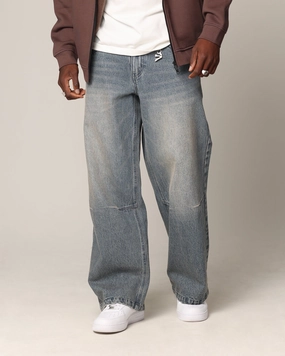 Saint Morta Amplus Jeans Dirty Denim stain resistant coating