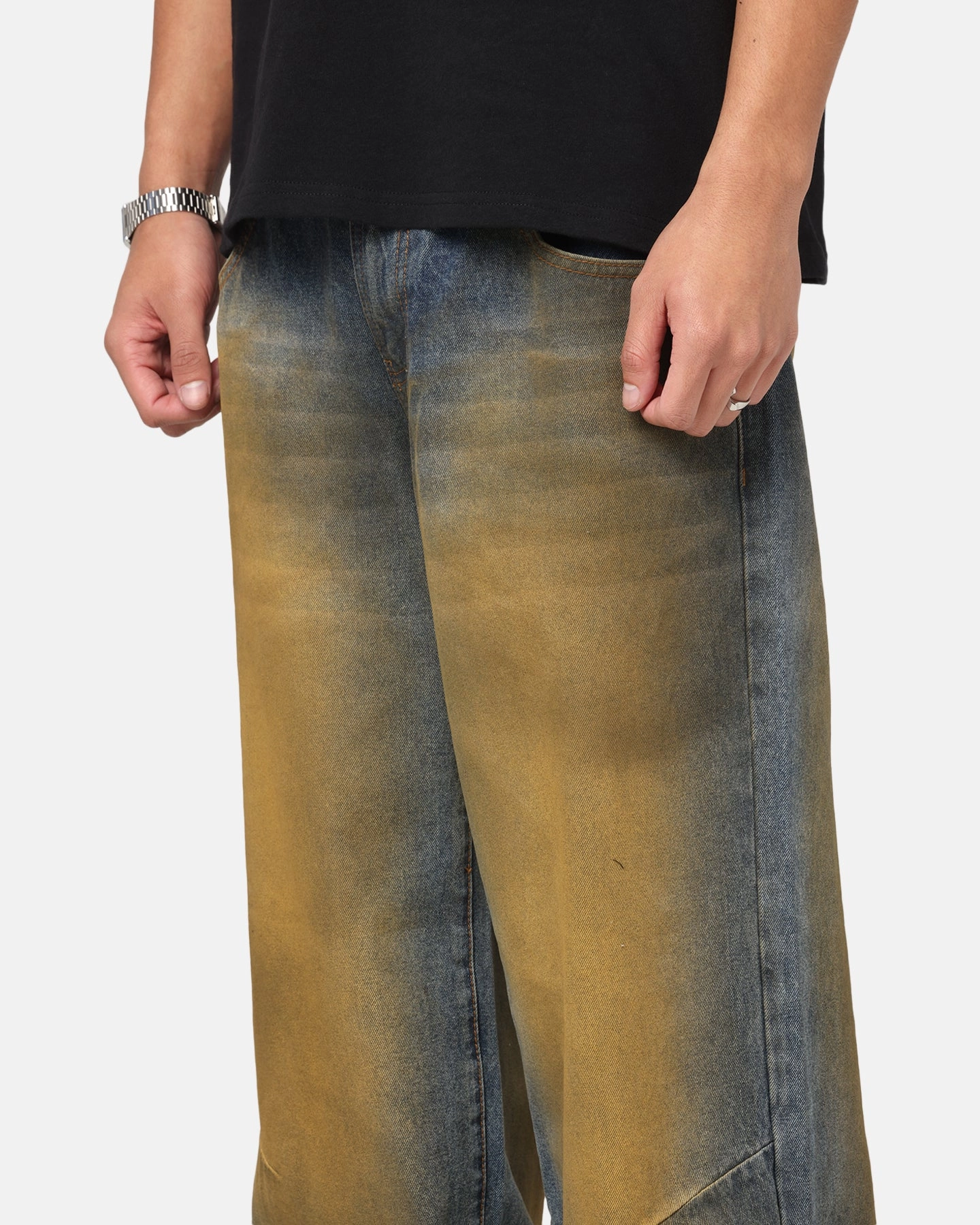 Saint Morta Amplus Jeans Dirty Indigo Adaptable Style