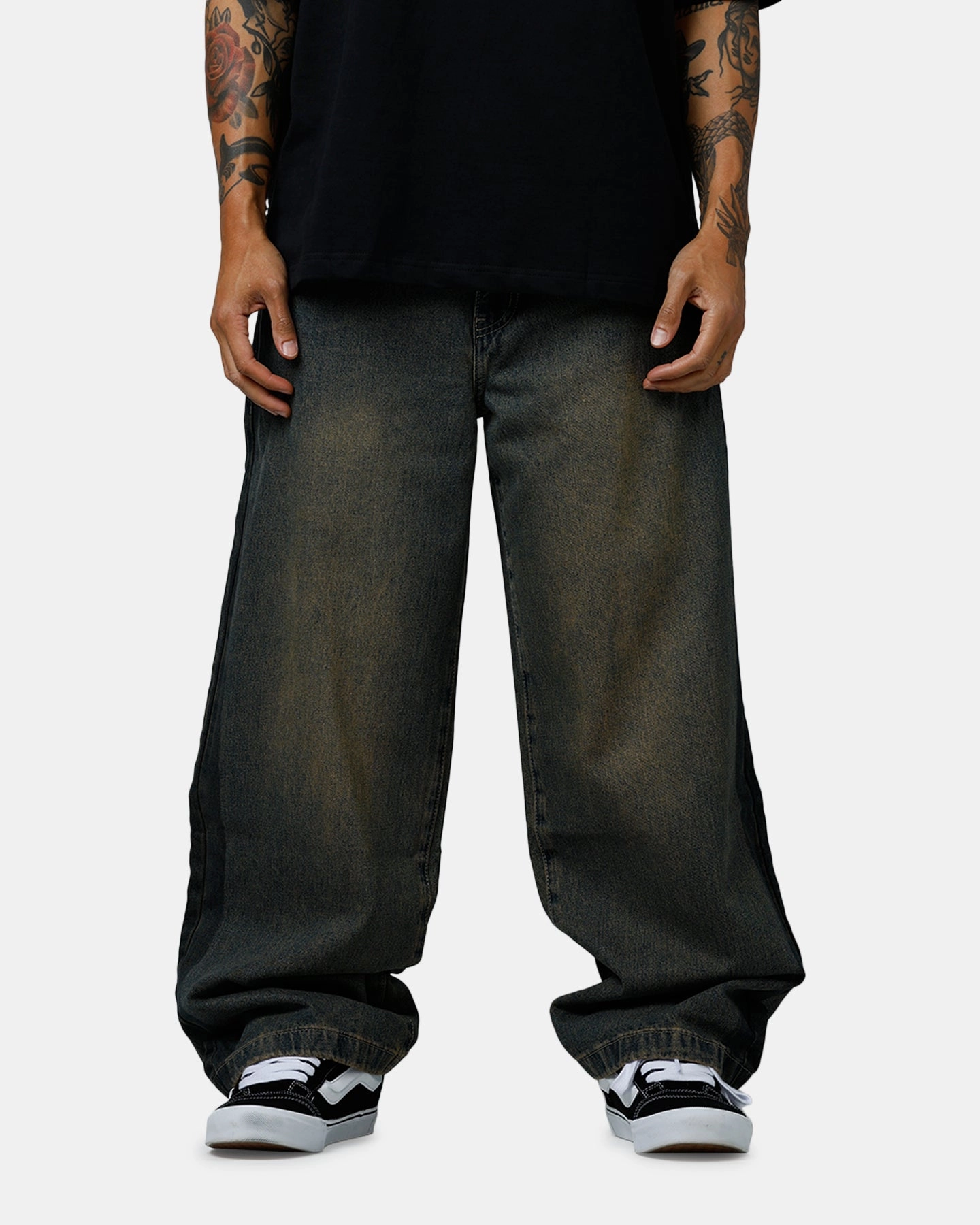 Saint Morta Amplus Rodeo Drive Recon Jeans Dirty Blue Breathable Performance Wear simple design