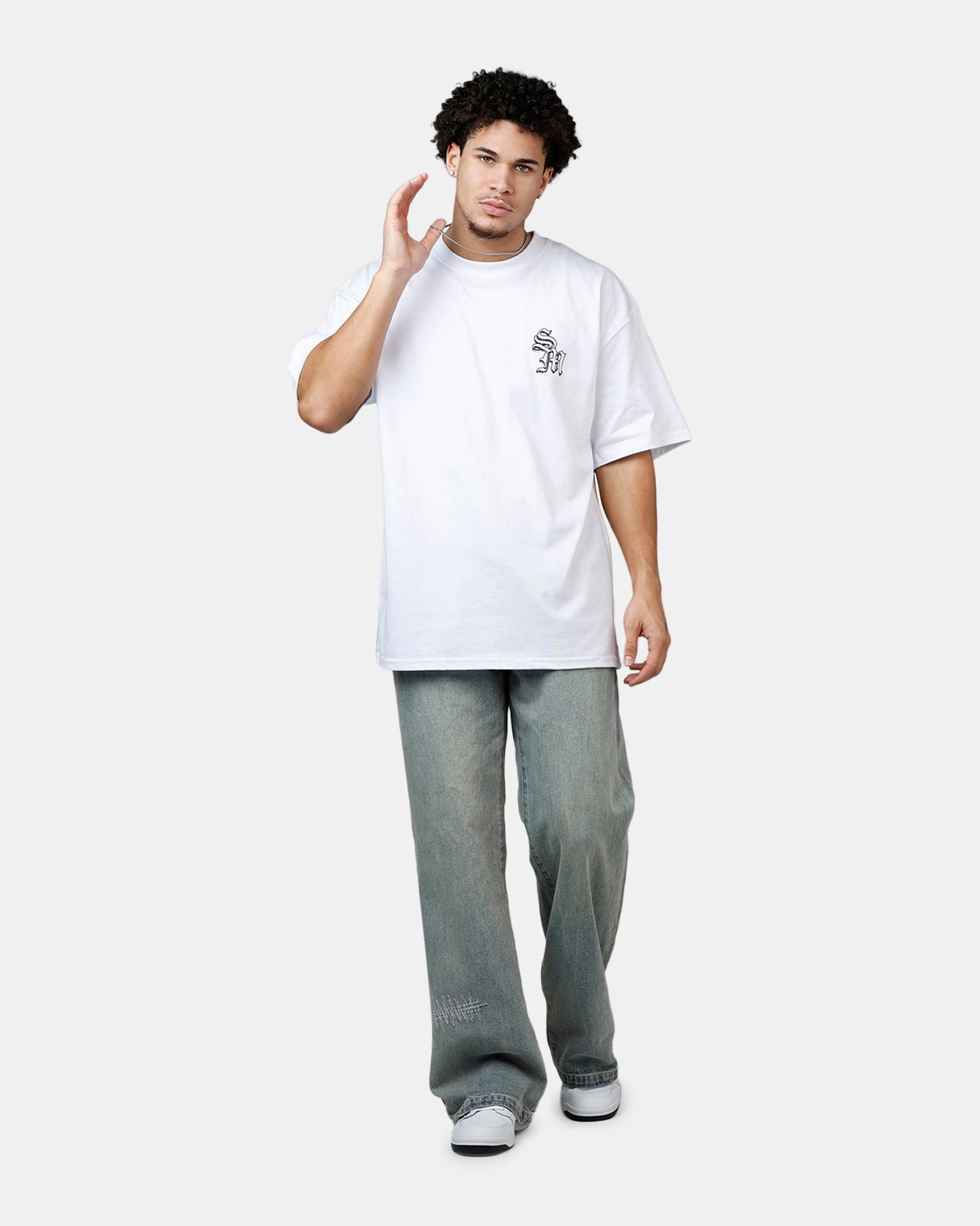 Saint Morta Augustine T-Shirt White Tension Balanced Design Stylish Hoodie