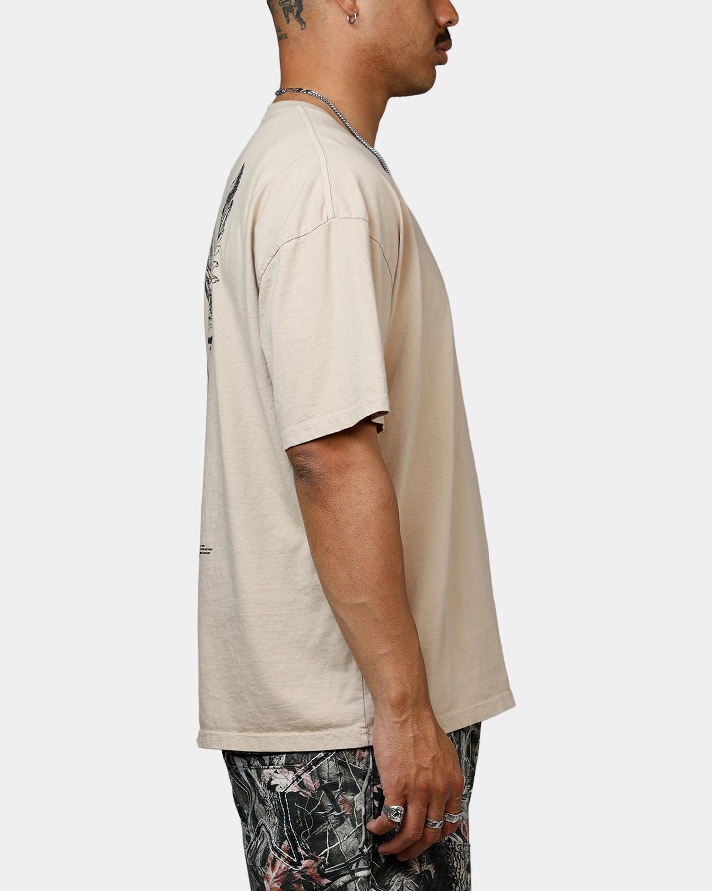 BreathableMeshPanel Saint Morta Awakening Heavyweight T-Shirt Stone