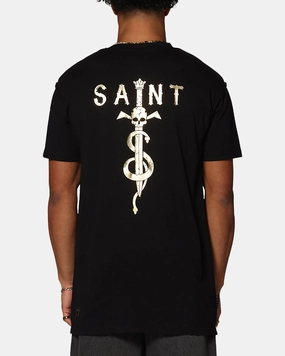 StretchFit Saint Morta Daggers Lafayette T-Shirt Black/Gold