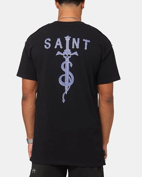 AdjustableHem BreathableFabricTech Saint Morta Daggers Lafayette T-Shirt Black/Purple