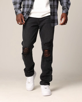 Odor Control Fabric Saint Morta Deadbeat Fimi Jeans Black Shadow