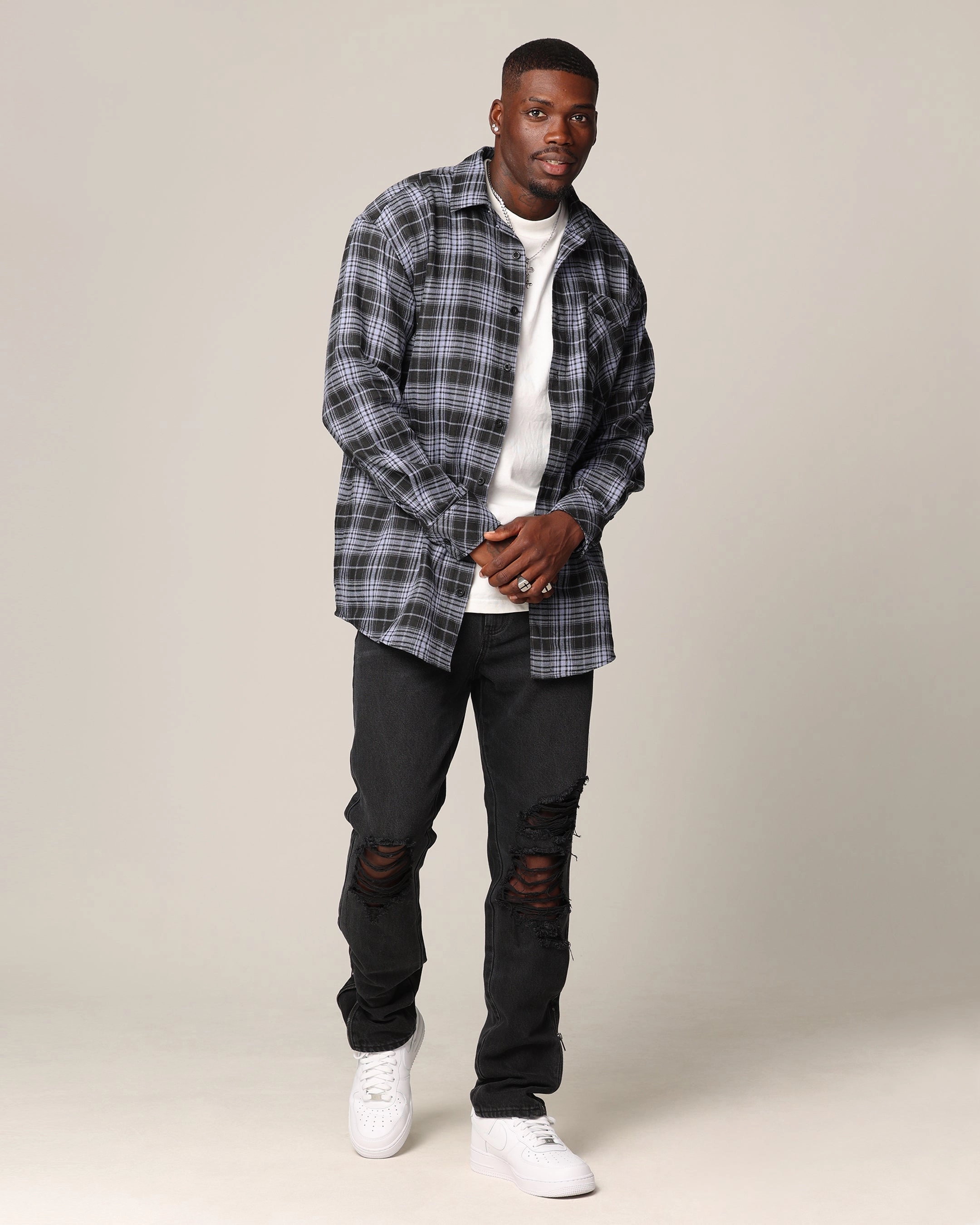 LightweightWeave Hip Friendly Pockets Saint Morta Deadbeat Fimi Jeans Black Shadow