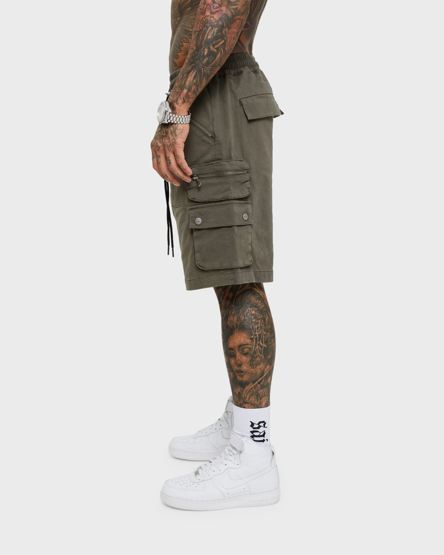 Seasonal Basic Saint Morta Desolation Cargo Shorts Army Green