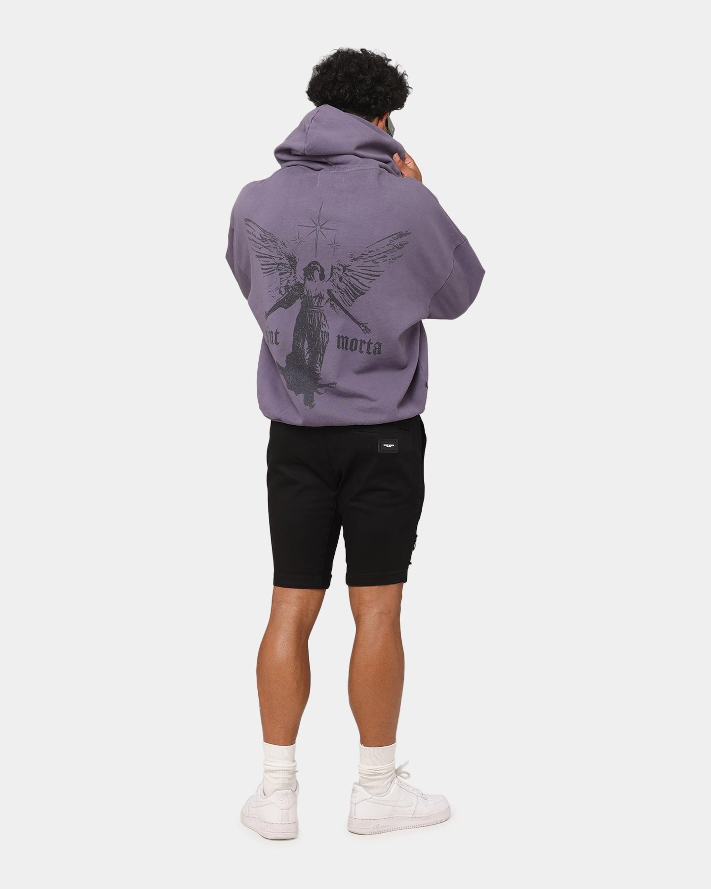 Saint Morta Ethereal Hoodie Purple Multi Pocket Functional Design