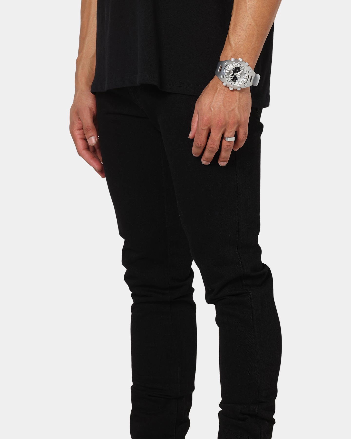 Saint Morta Fimi Jeans Black Stonewash Stretch Panel