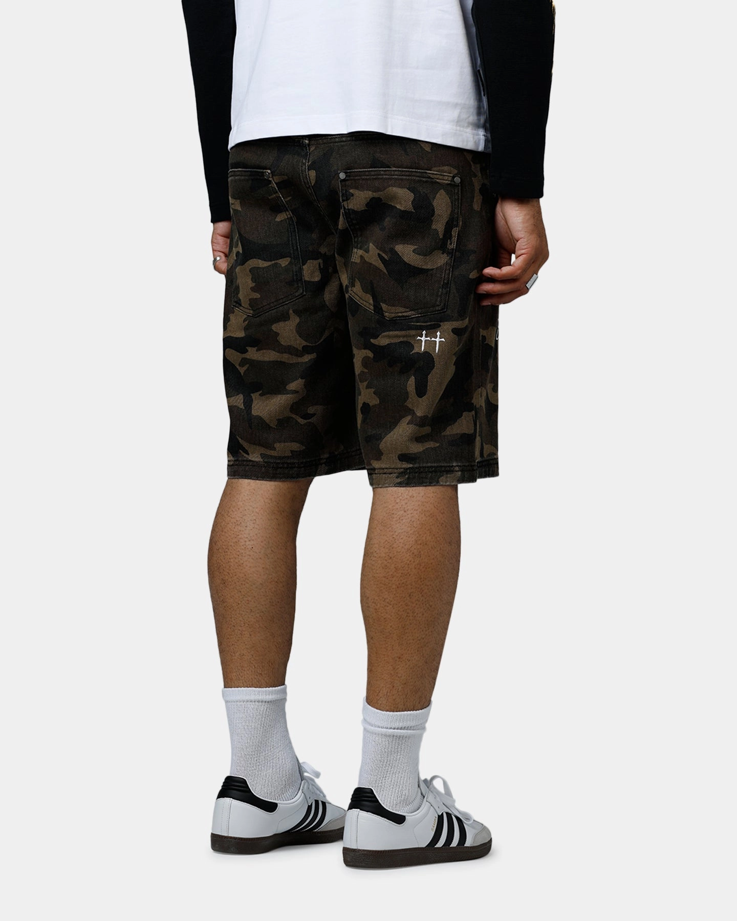 Saint Morta Kingdomcome Baggy Shorts Camo Travel Ready