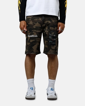 Relaxed Design ComfortWaistband Saint Morta Kingdomcome Baggy Shorts Camo