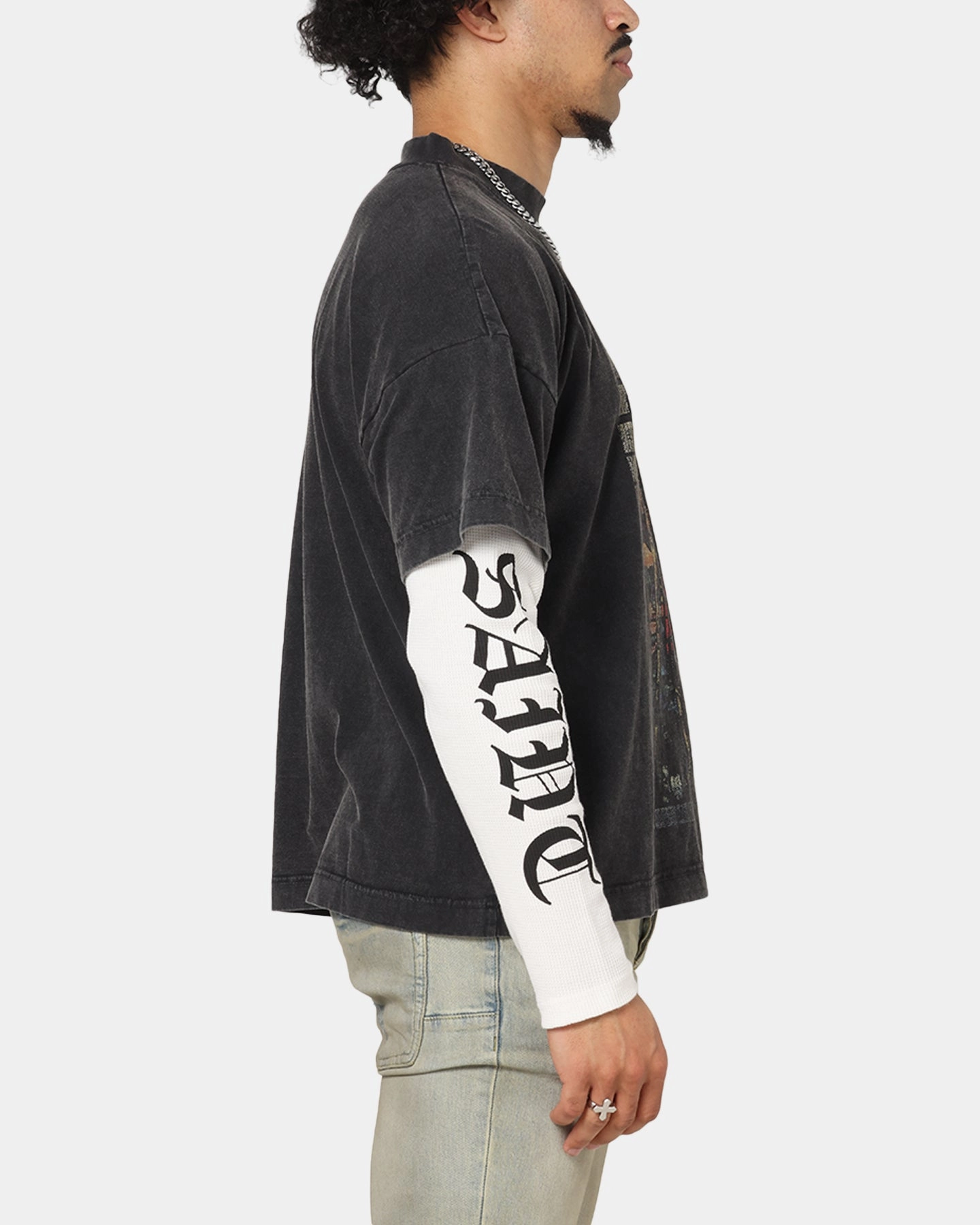 Classic Tank Saint Morta Kingdomcome Long Sleeve T-Shirt Vintage Black