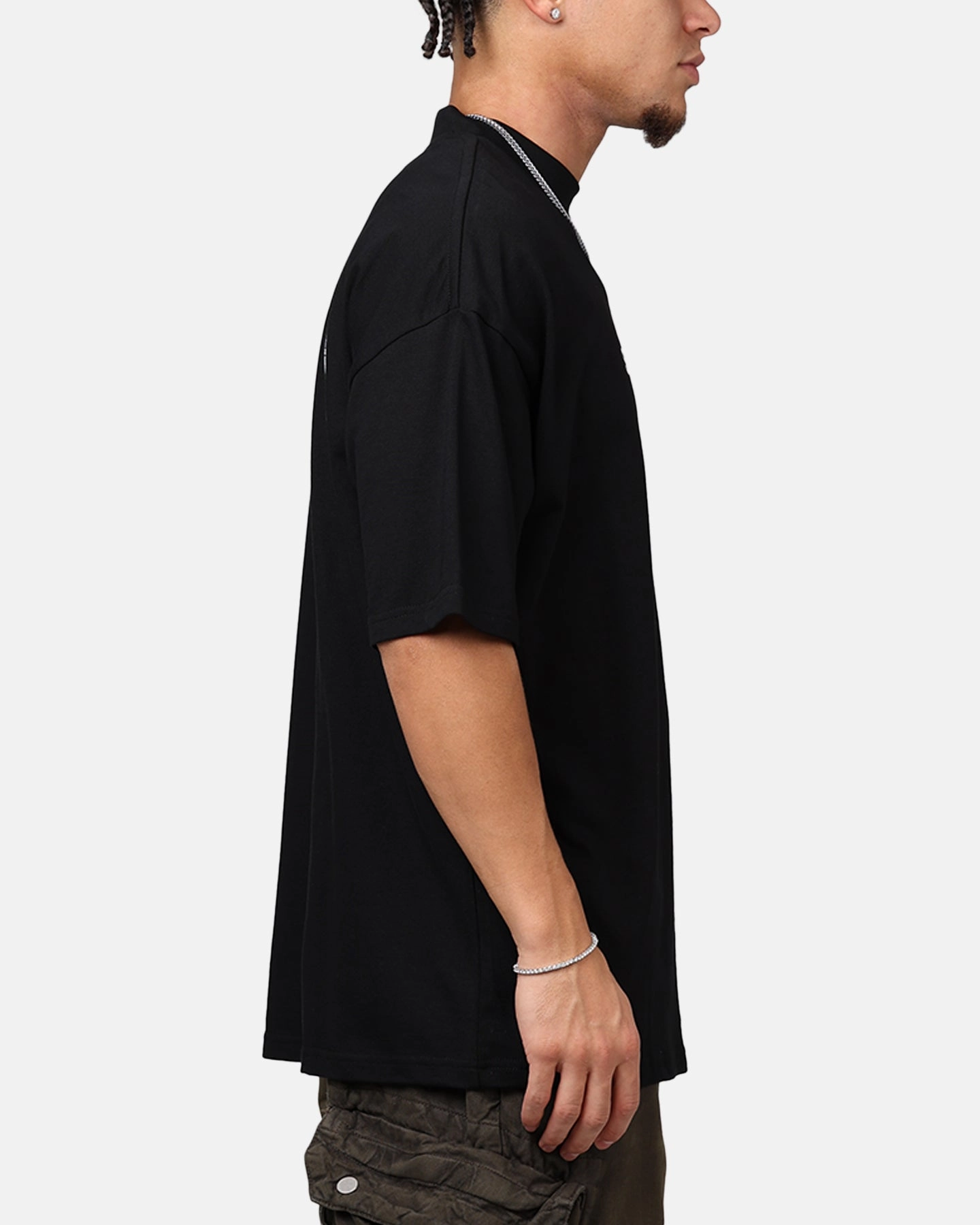 YarnDyeStripe Saint Morta Skeleton Keys T-Shirt Black