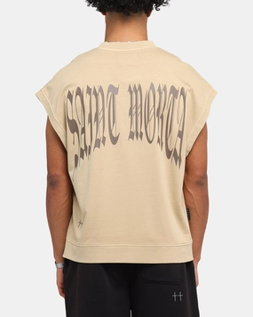 ButtonFront Circular Knit Technology Saint Morta Vill Park Cut Off Sweater Pigment Stone