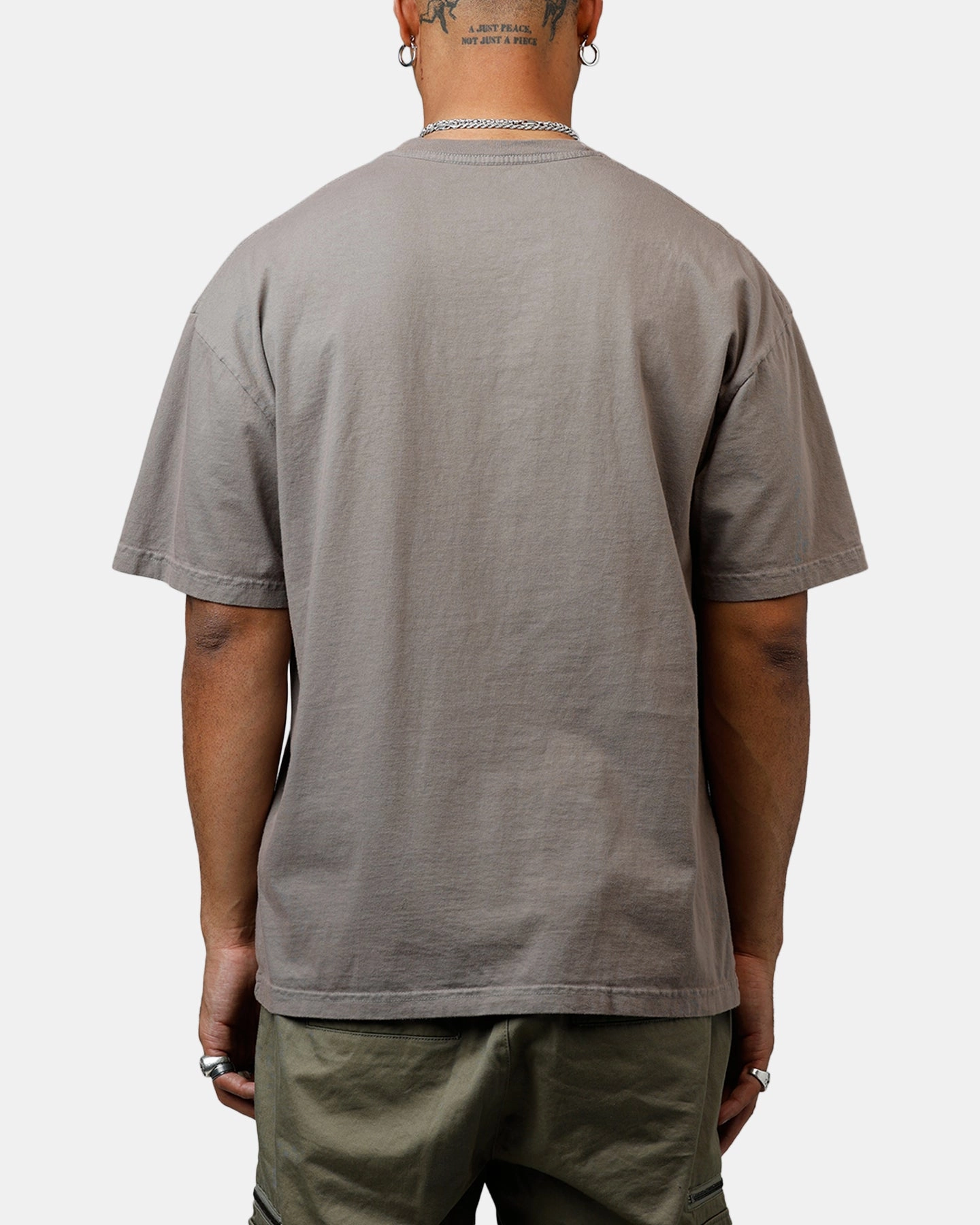 SlimFit Saint Morta Vision Heavyweight T-Shirt Brown