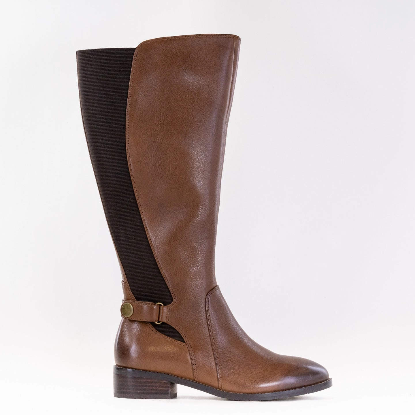 Anti Odor Weekend Camping Salvia Nan Tall Boot (Women's) - Tan Calf