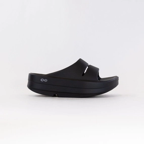 Travel Light OOFOS OOMega Ooahh Sandal (Women's) - Black