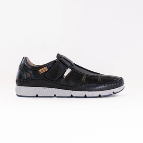 Trail Ready Customizable Pikolinos Fuencarral Semi Open Sneakers (Men's) - Black