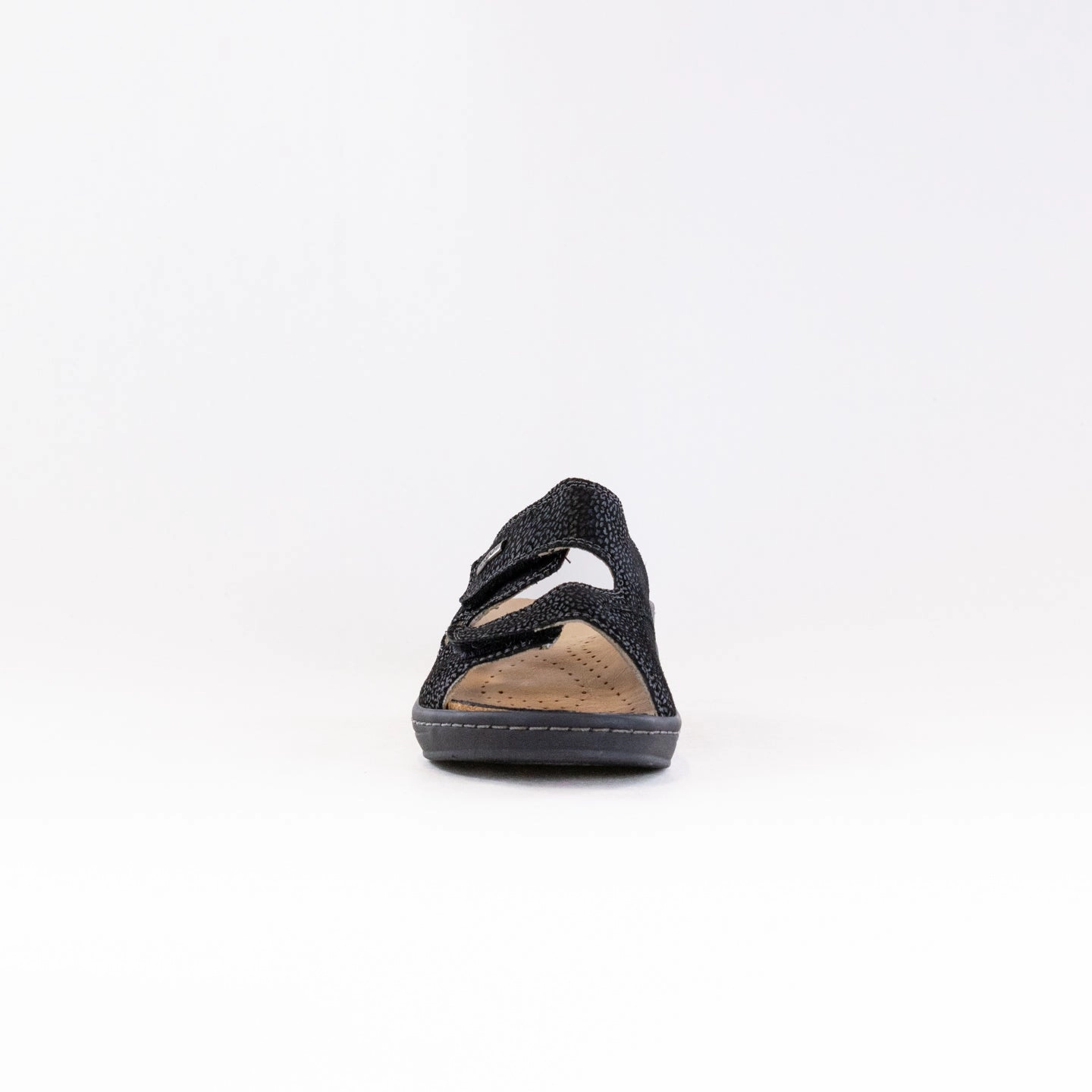 Seaside Wear EVA sole Fidelio Hallux 434113 (Women's) - Black Print Suede