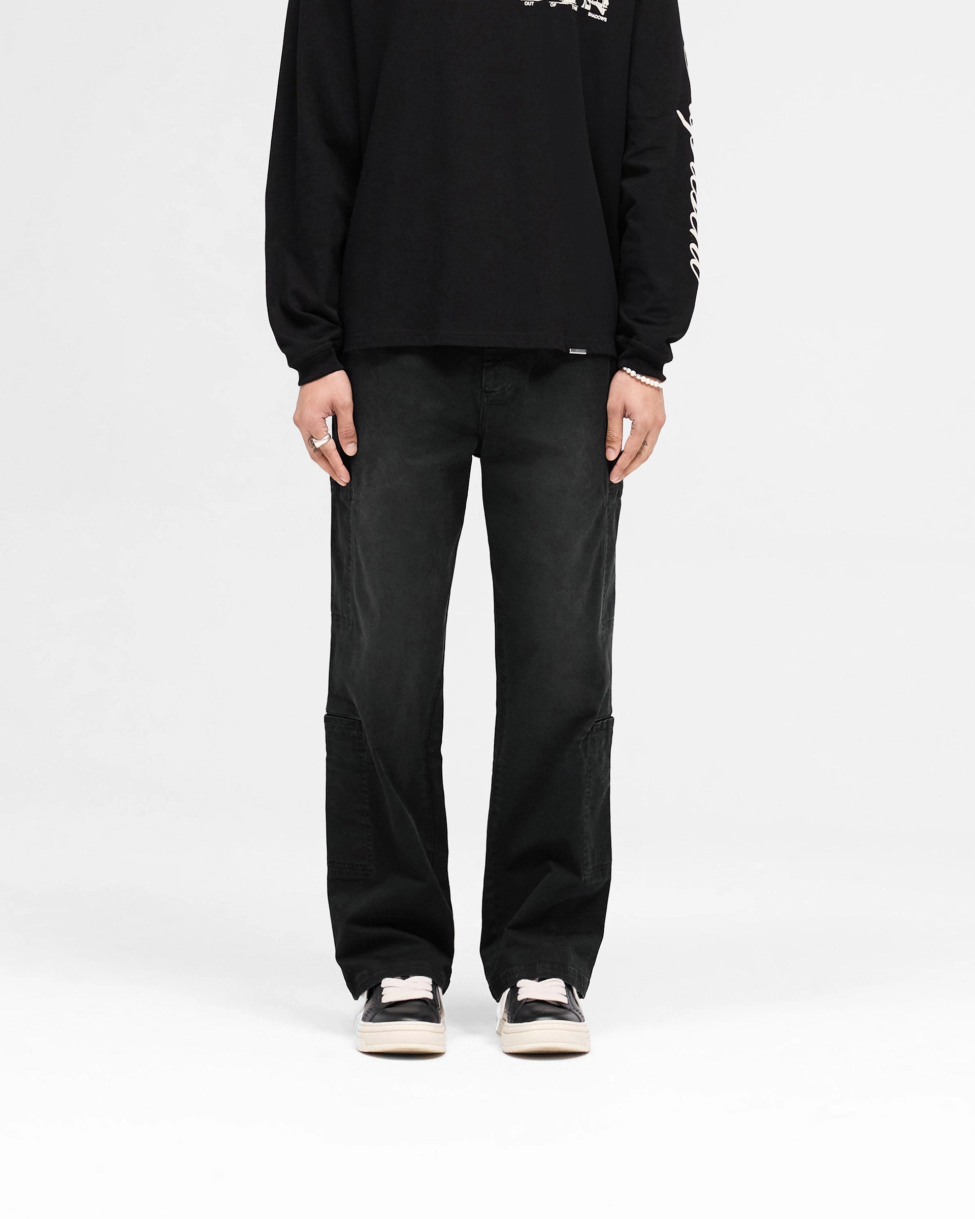 Season Cargo Pant - Jet Black Flexible Comfort Wear Weather Ready