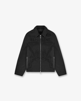 Powered By Represent Motor Jacket - Black FoldableStructure