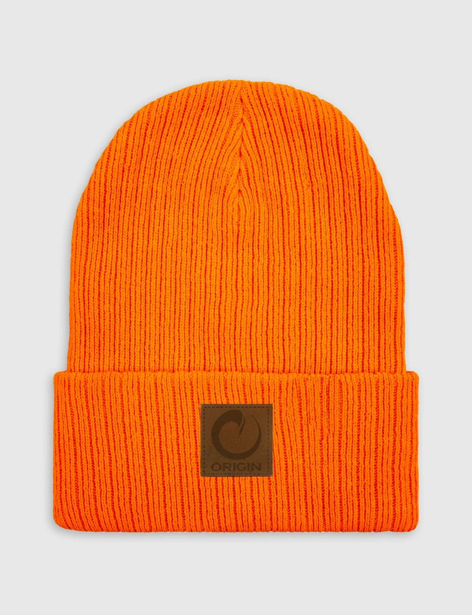 Neutral Fit Design ORIGIN? LEATHER PATCH BEANIE