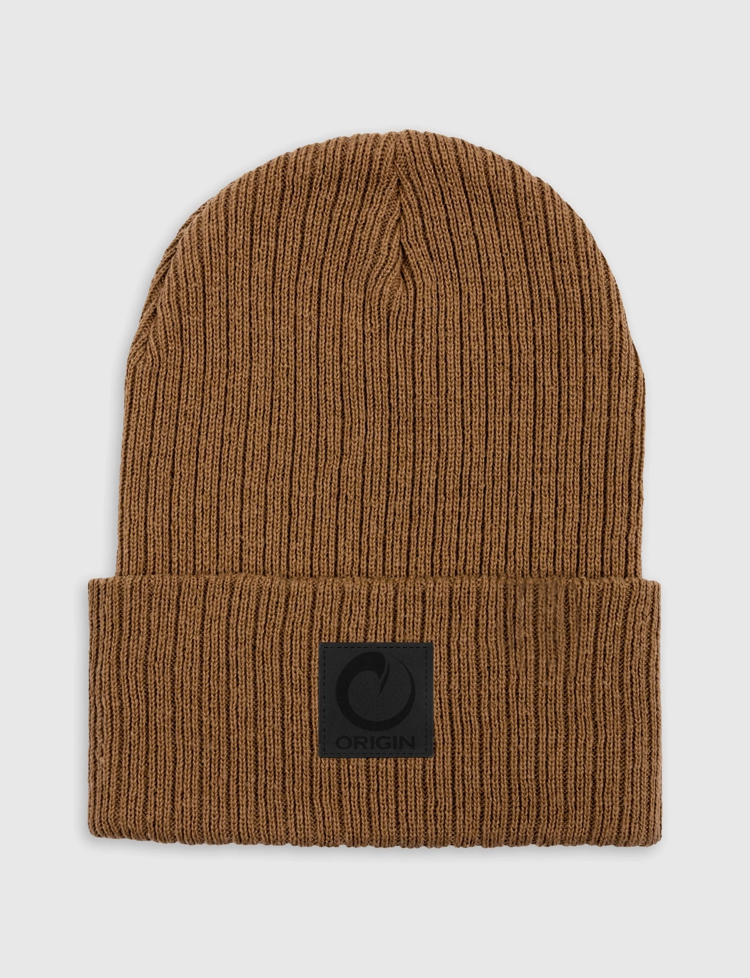 ORIGIN? LEATHER PATCH BEANIE Chill Look Thermal Reflective Lining