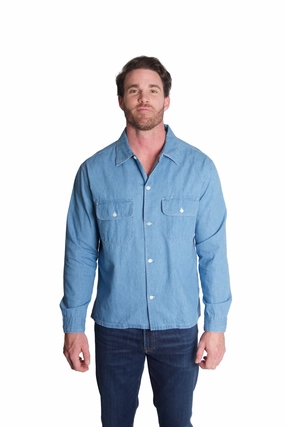 Service Denim Shirt Odor Resistant