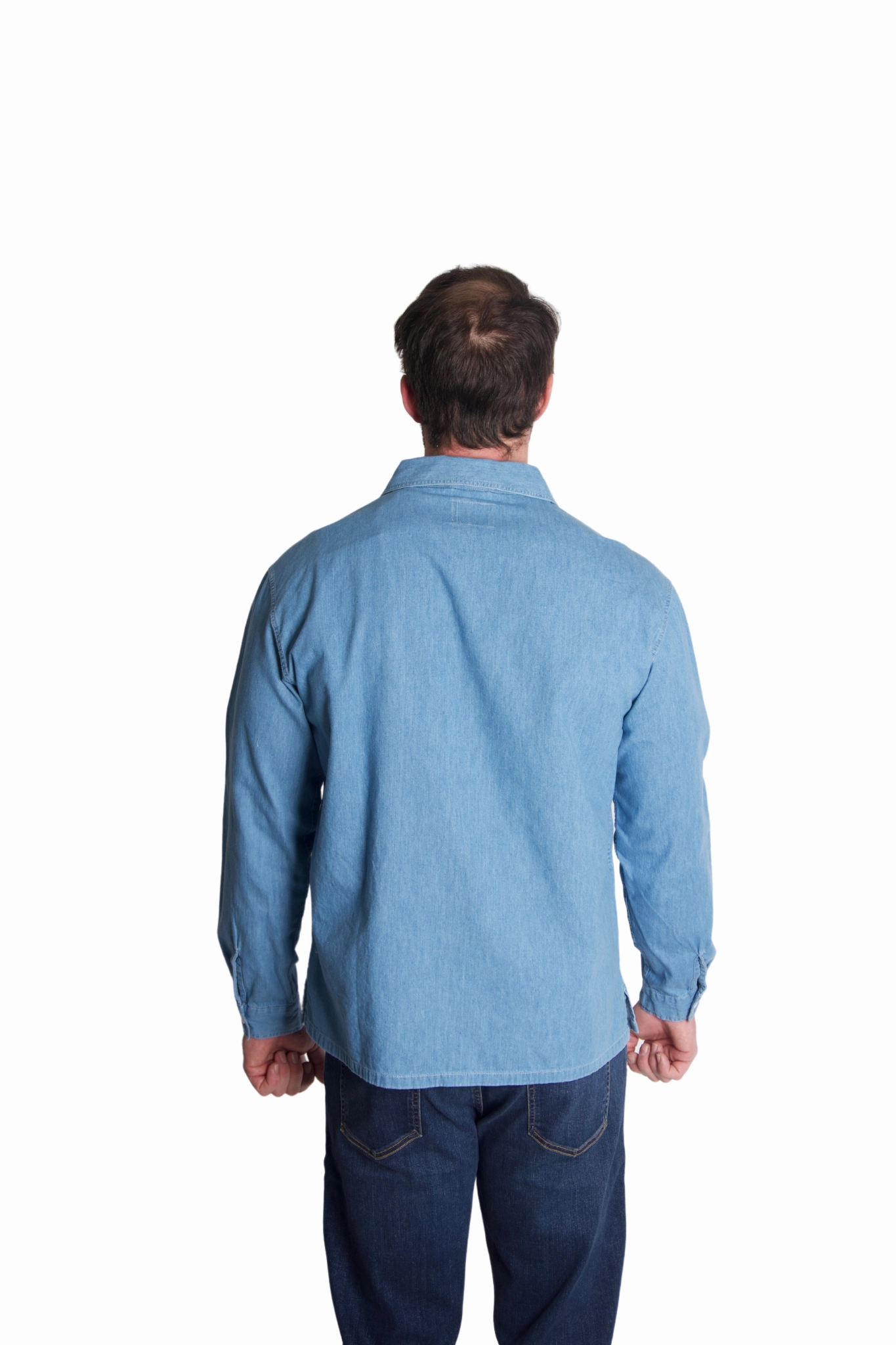 Breathable Comfort All-Purpose Wear Service Denim Shirt