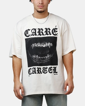 Carre Cartel T-Shirt Off White Eco friendly materials