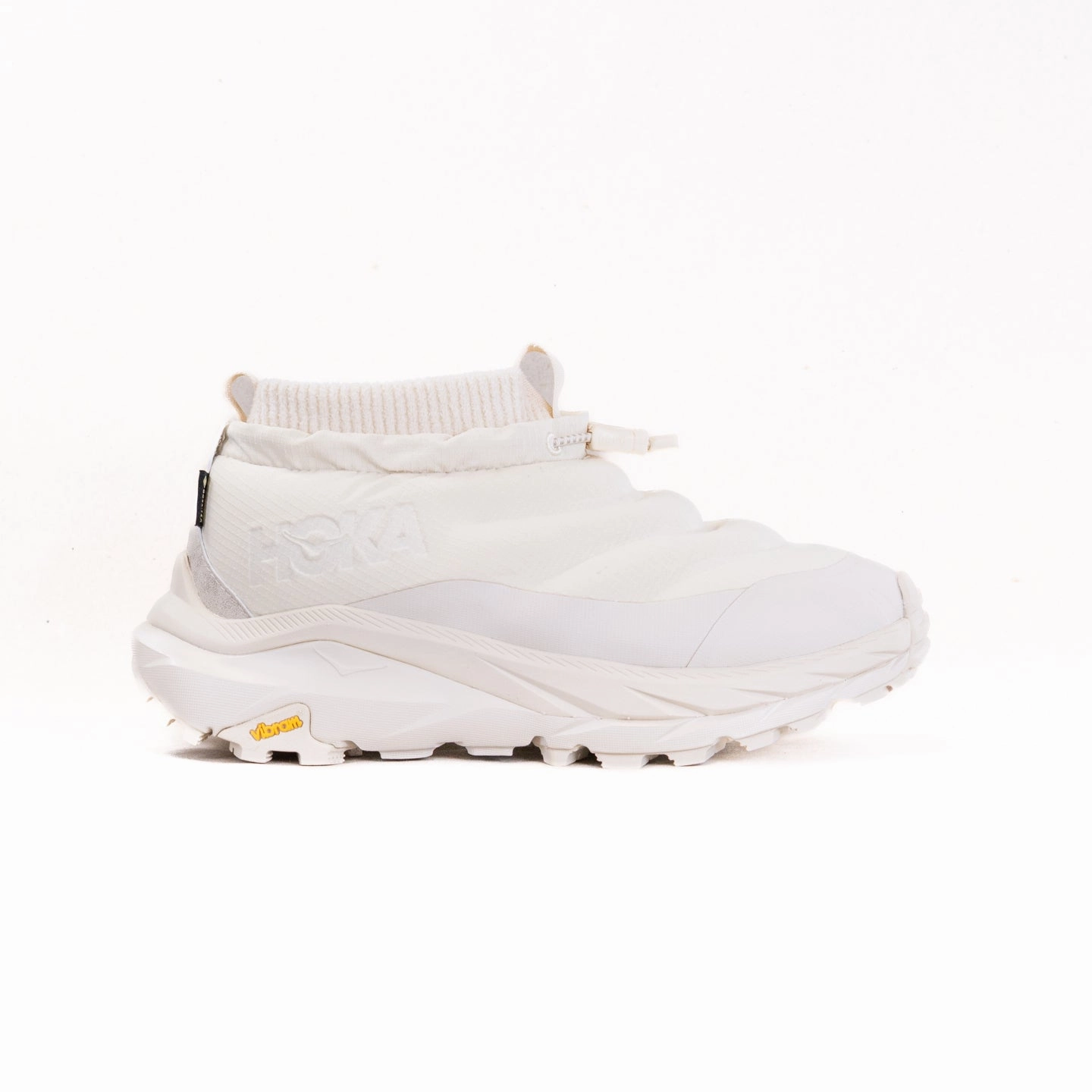 fast - paced shoes Strappy Hoka Kaha 2 Frost Moc GORE-TEX? (Women's) - Oat Milk Sesame