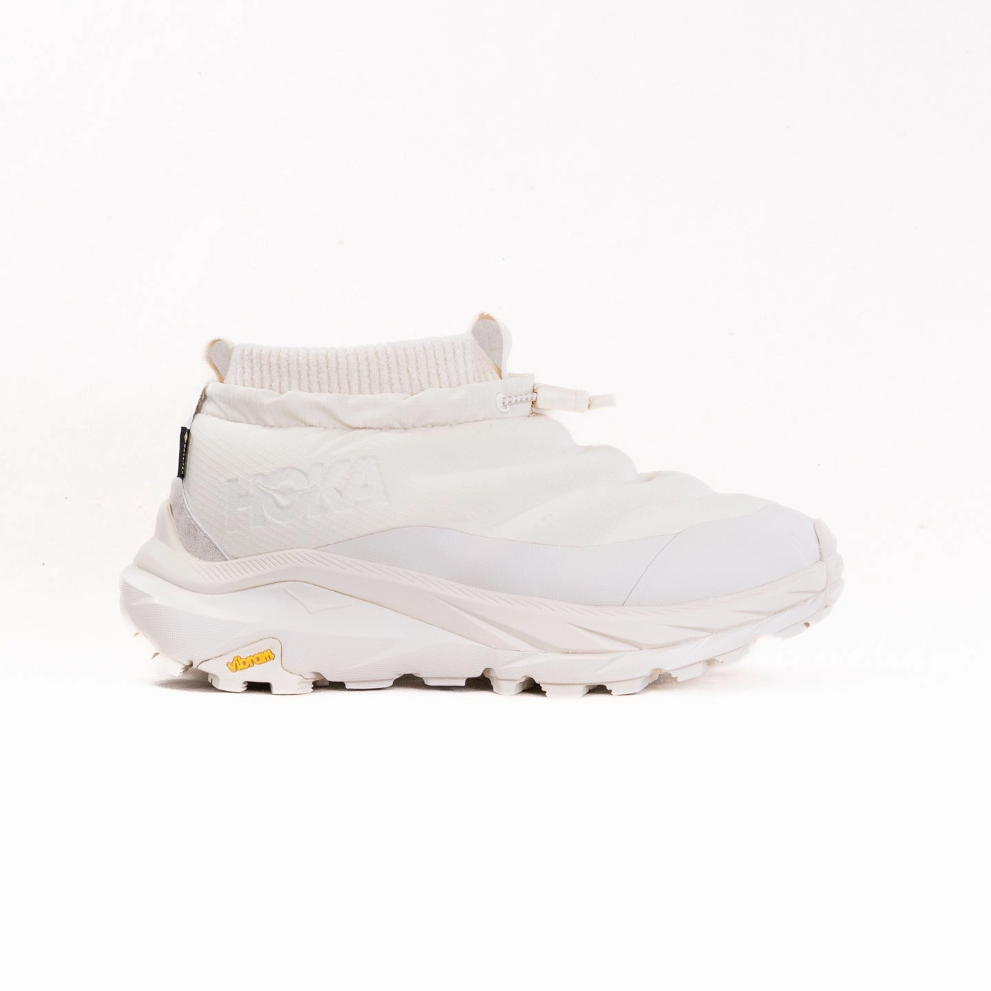 purple shoes Hoka Kaha 2 Frost Moc GORE-TEX? (Women's) - Oat Milk Sesame