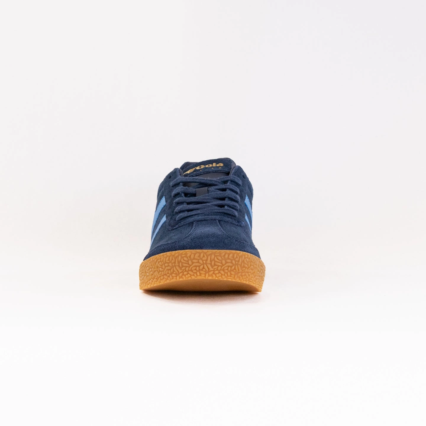 Gola Classics Harrier Suede Sneaker (Men's) - Navy/Santorini Anti Slip Tread Design