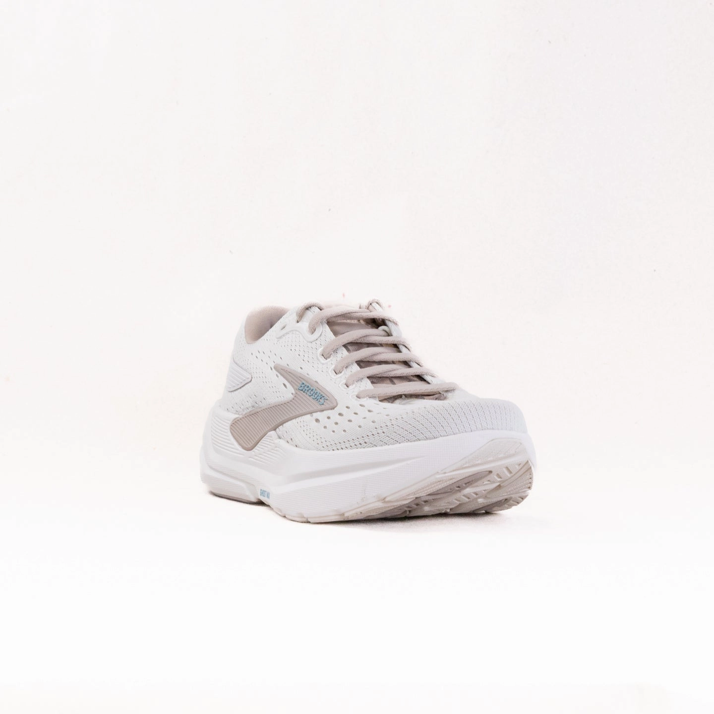 Brooks Ghost Max 3 (Women's) - Coconut/Chateau Grey/Blue Functional utility foot - comfort running shoes