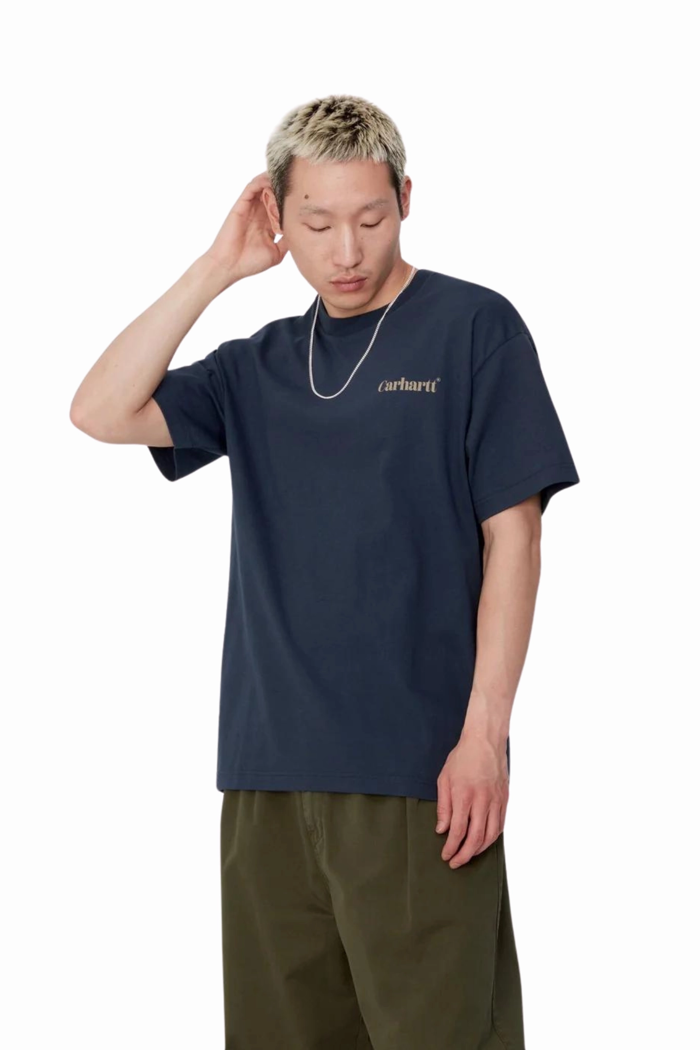 Sports Ready Simple Elegance Short Sleeve Fold Duck T-Shirt