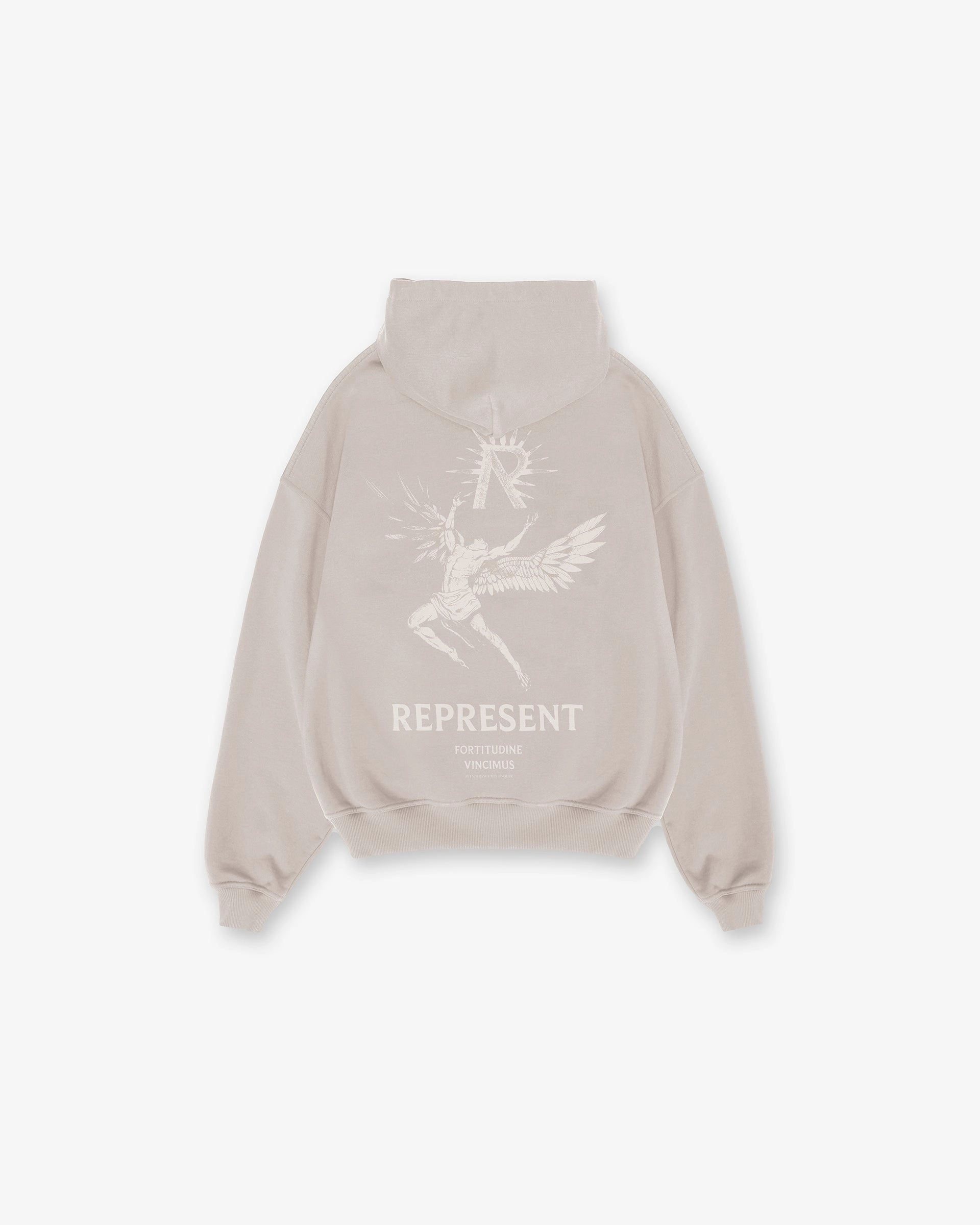 Icarus Hoodie - Taupe Subtle Branding Urban Mode