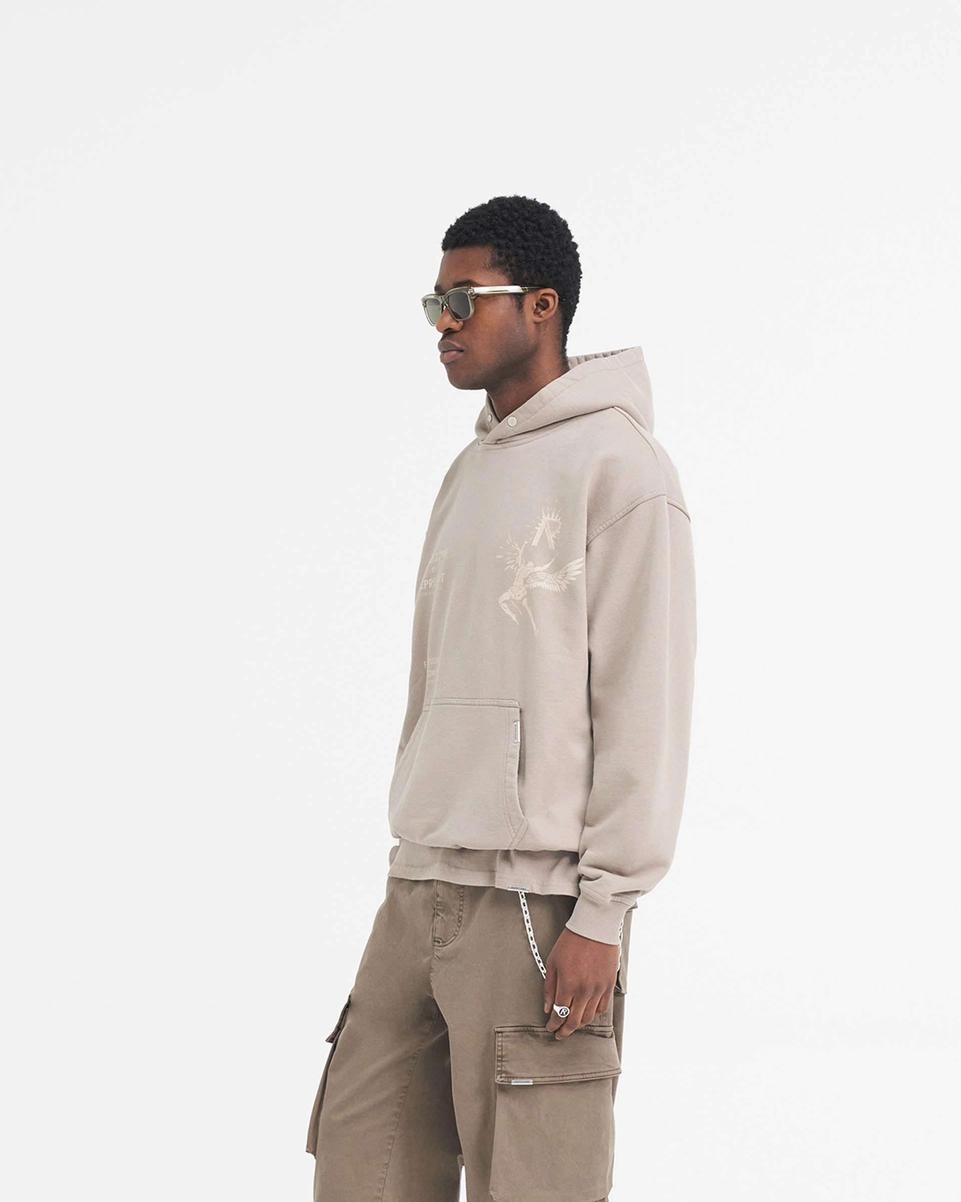 Icarus Hoodie - Taupe Soft Core