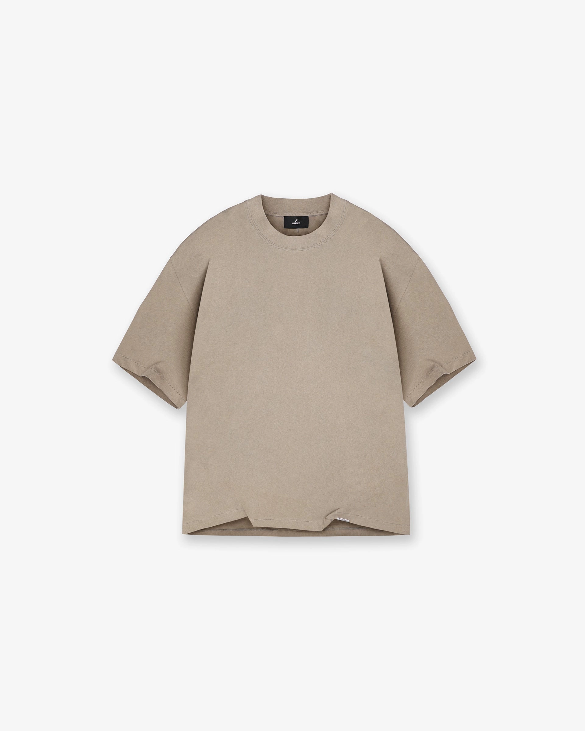 Everyday Comfort Initial Boxy T-Shirt - Dune