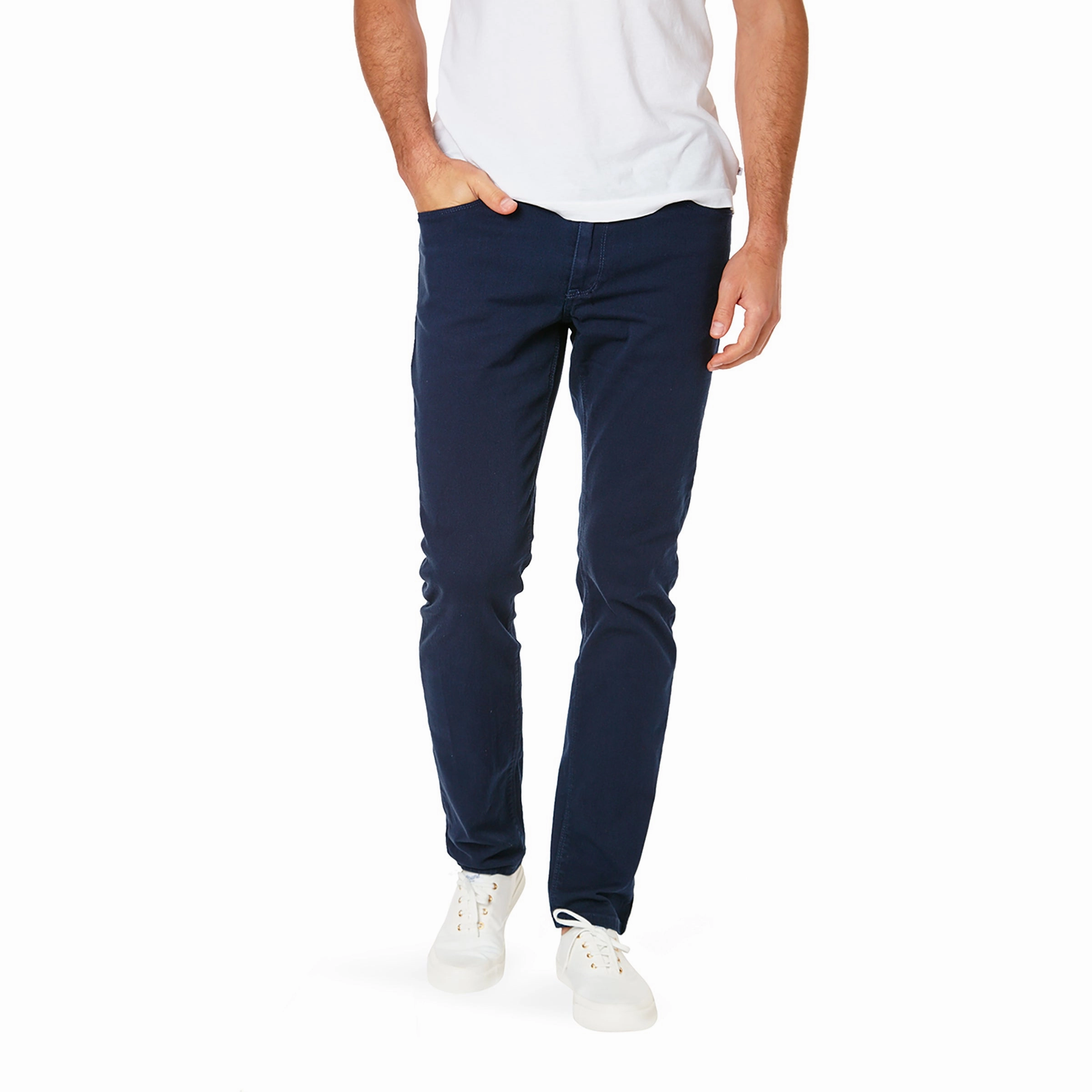 Modern Silhouette Couple Look Work Ready Skinny Mercer Jeans