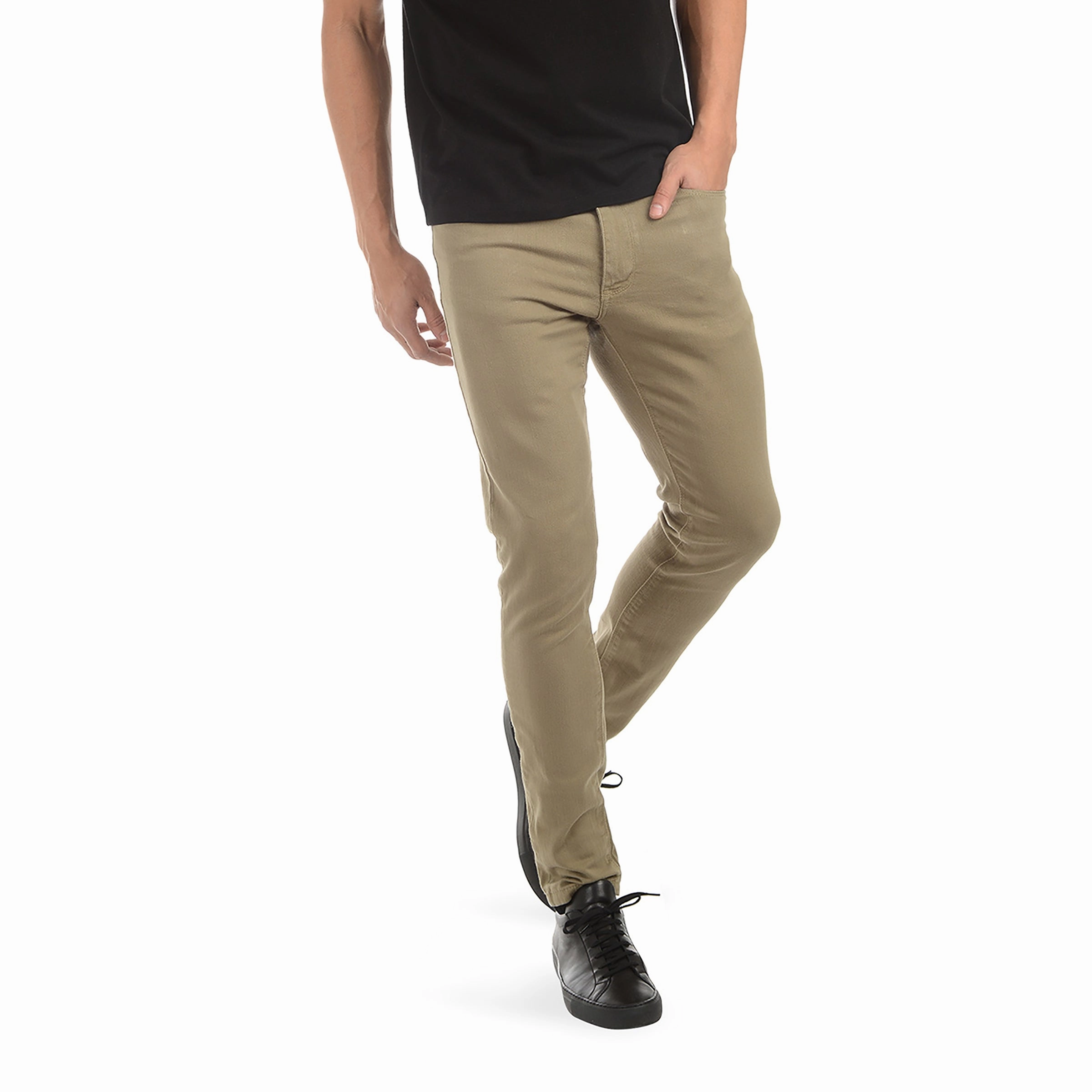 Skinny Mercer Jeans Chill Style Tailored Waistband