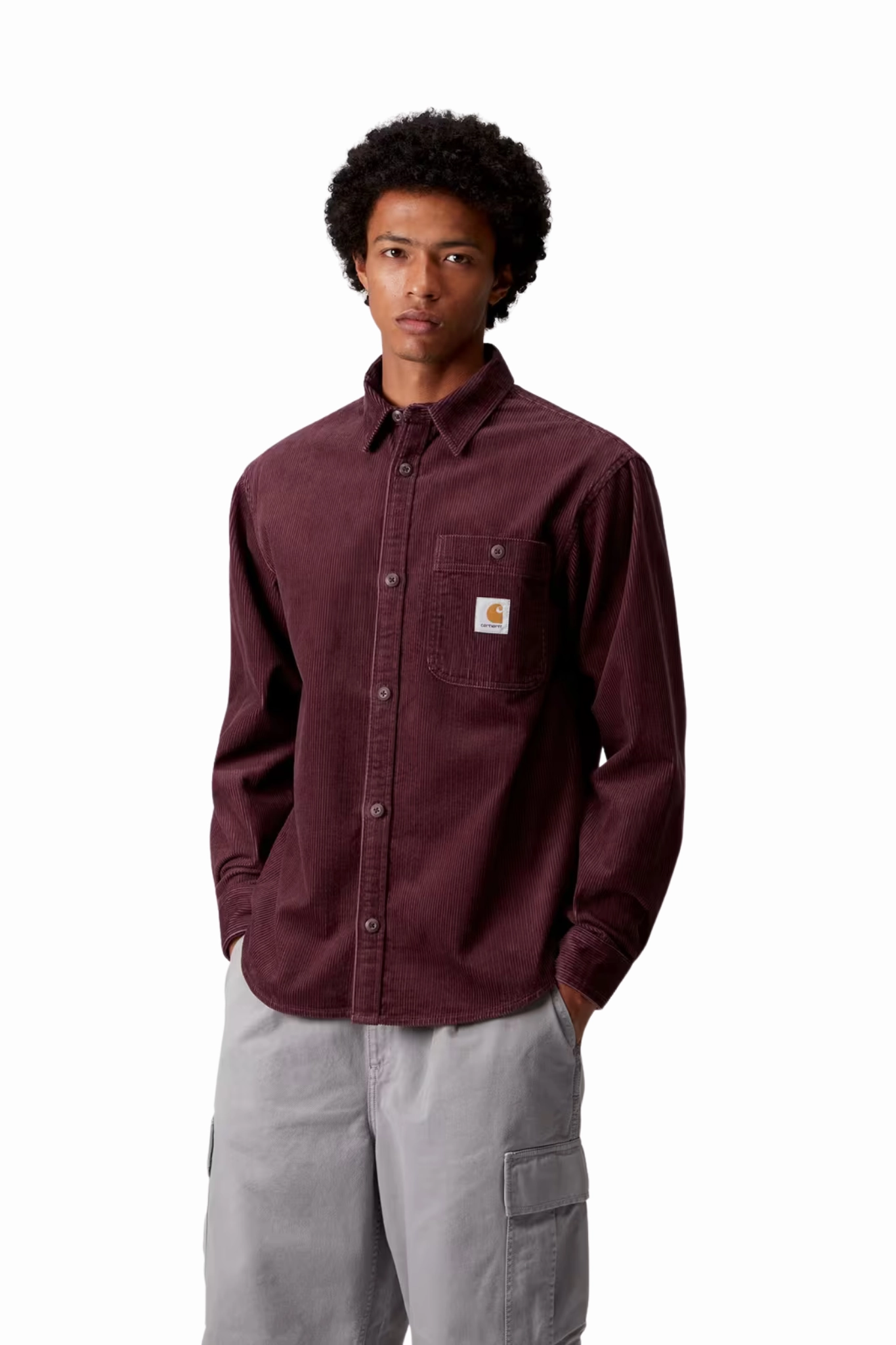 Classic Look Regular Fit Long Sleeve Flint Shirt in Rondo