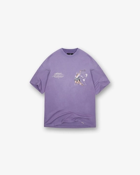 Hermes T-Shirt - Purple Relax Comfort Style