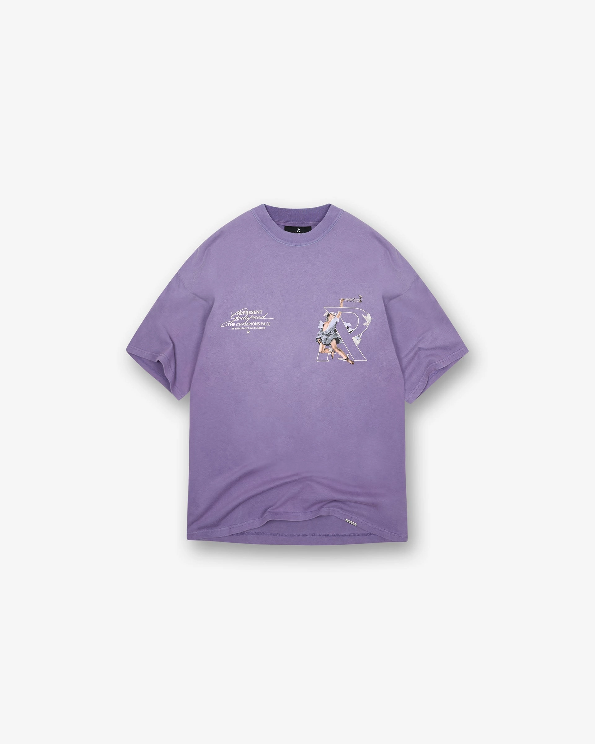 Hermes T-Shirt - Purple Relax Comfort Style