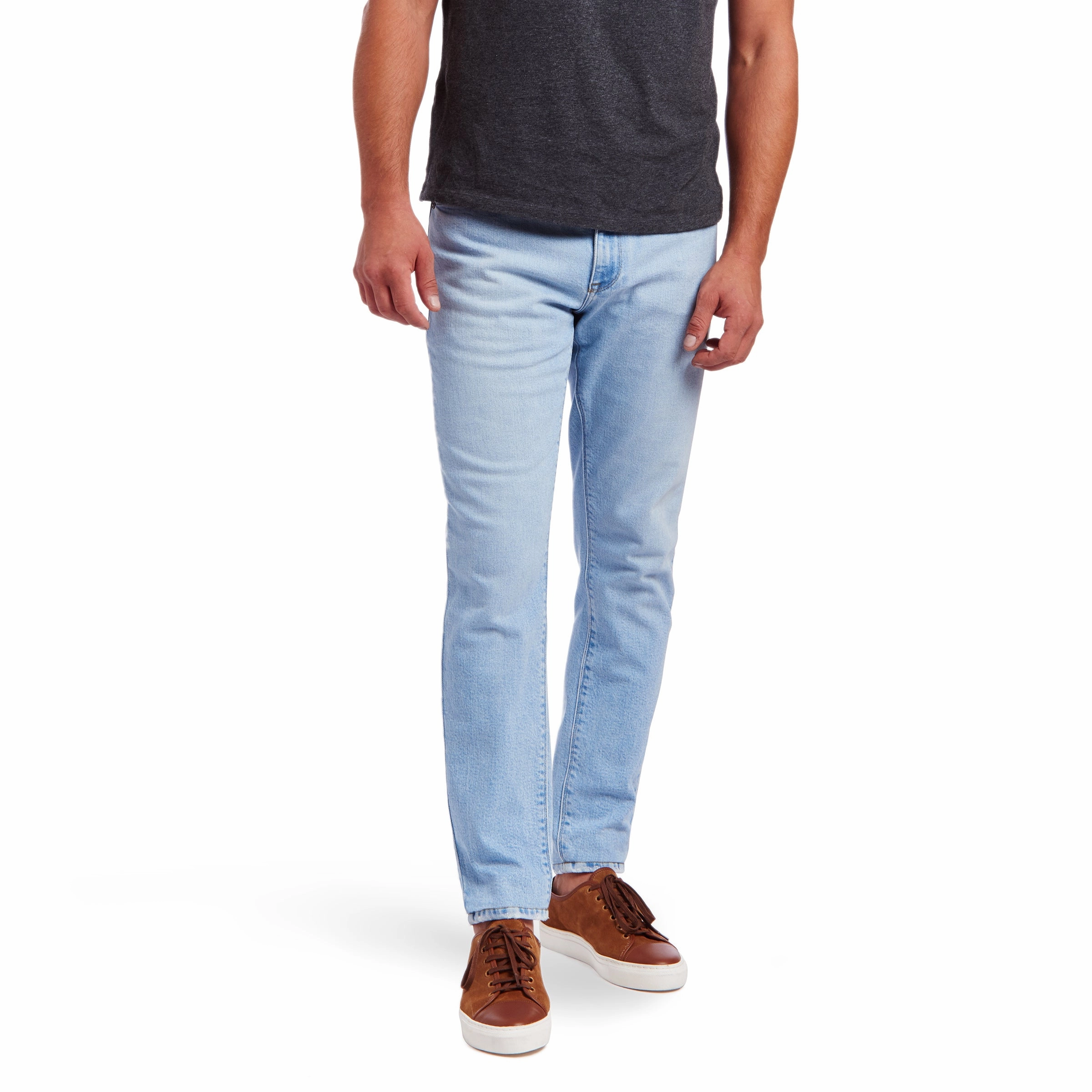 Cool Fit Rainy Day Brunch Outfit Slim Hubert Jeans