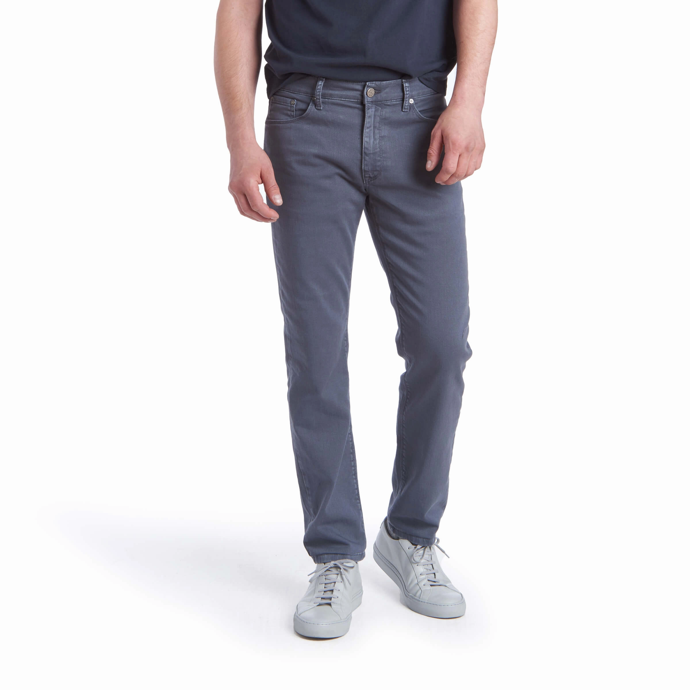 Slim Mercer Jeans Stain Release Finish Faded Wash