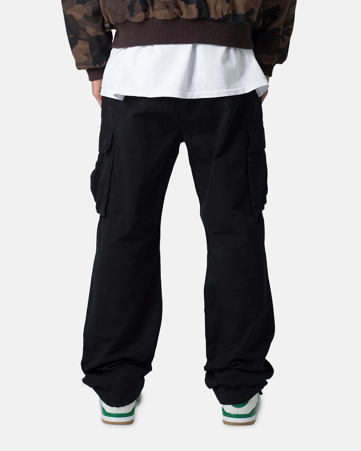 NonIrritatingSeams MNML Ultra Baggy Cargo Pants Black