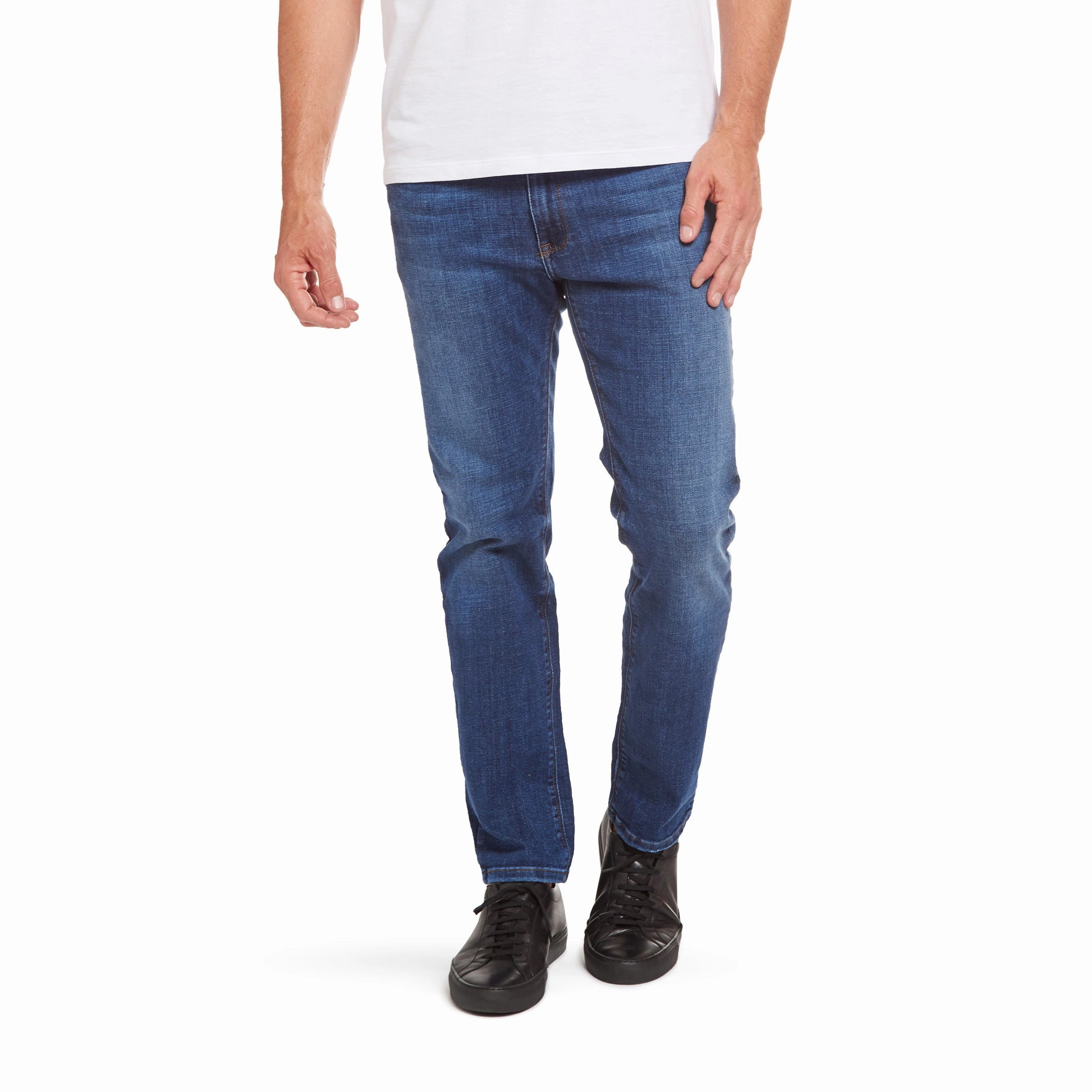 Relaxed Style Smart Casual Minimalist Style Slim Wooster Jeans